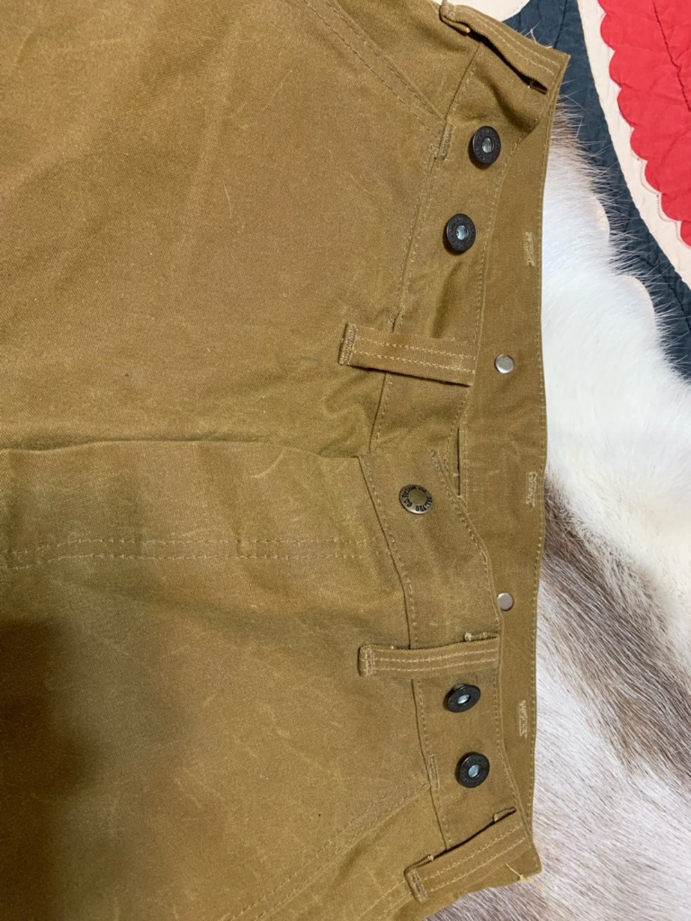 Filson oil finish double tin cloth work pants - Picture 6 of 8